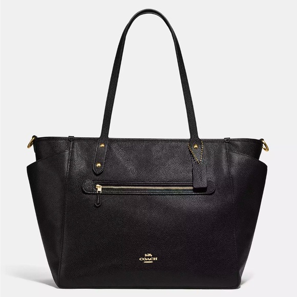 NWT COACH BLACK BABY BAG $450 - Picture 2 of 9